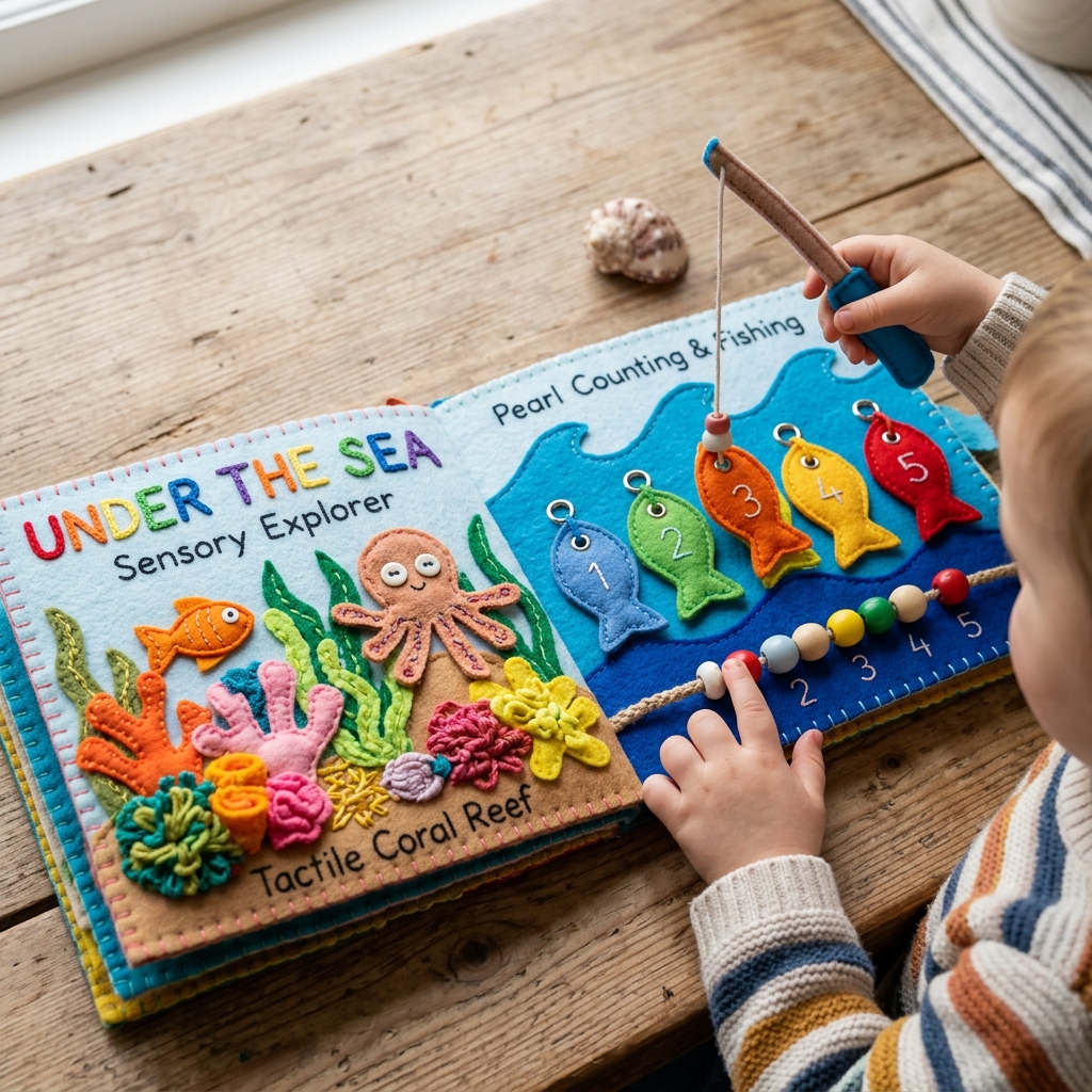 Under the Sea Sensory Explorer Quiet Book